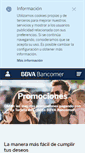 Mobile Screenshot of mundotdc.bancomer.com.mx